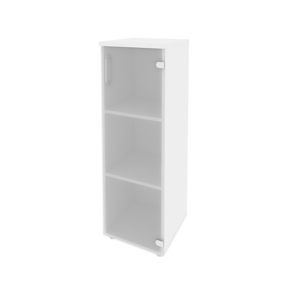 Шкаф средний узкий правый (1 средний фасад стекло) O.SU-2.4(R)