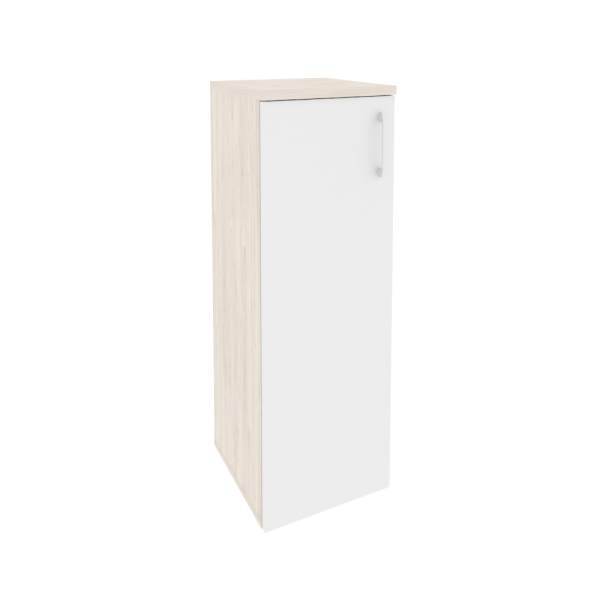 Шкаф средний узкий левый (1 средний фасад ЛДСП) O.SU-2.3(L)