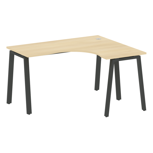 Стол криволинейный правый на А-образном м/к БА.СА-3 Пр