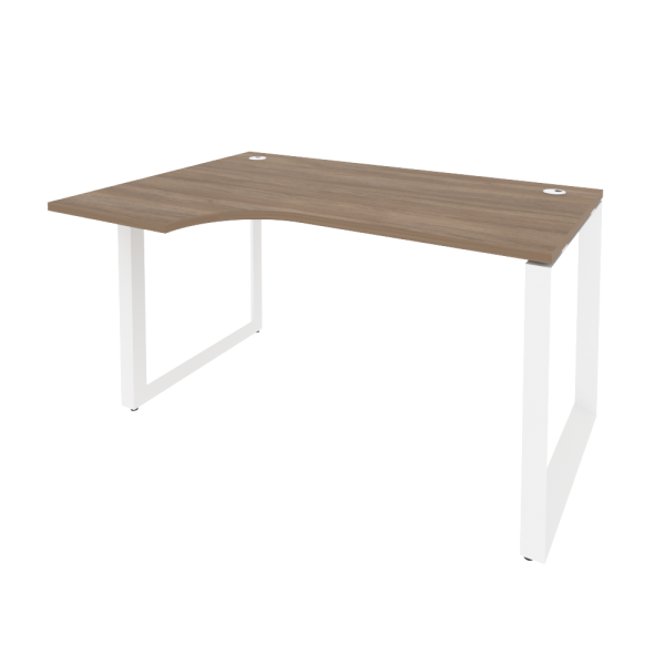 Стол эргономичный левый на О-образном м/к O.MО-SA-2L