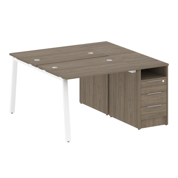 Рабочая станция на А-образном м/к с опорной тумбой БА.РС-СТП-2.1