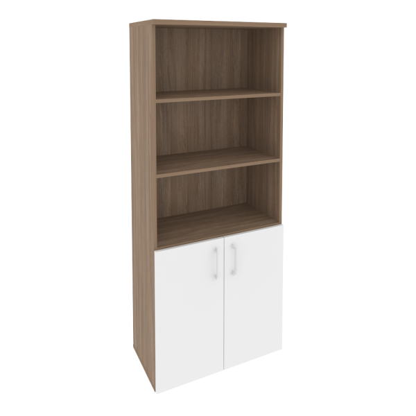 Шкаф высокий широкий (2 низких фасада ЛДСП) O.ST-1.1