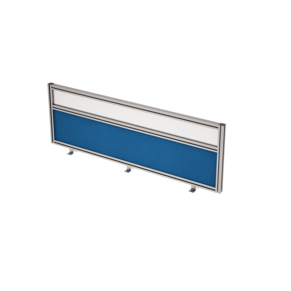 Барьер фронтальный, ткань+мат.стекло в алюминевом профиле 9БТС.0415.6