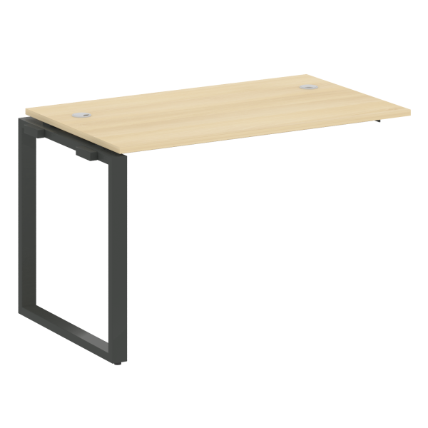 Проходной наборный элемент рабочей станции на О-образном м/к (проходная опора Б.ОСП-72, столешница, БО.ПРС-СП-1.2