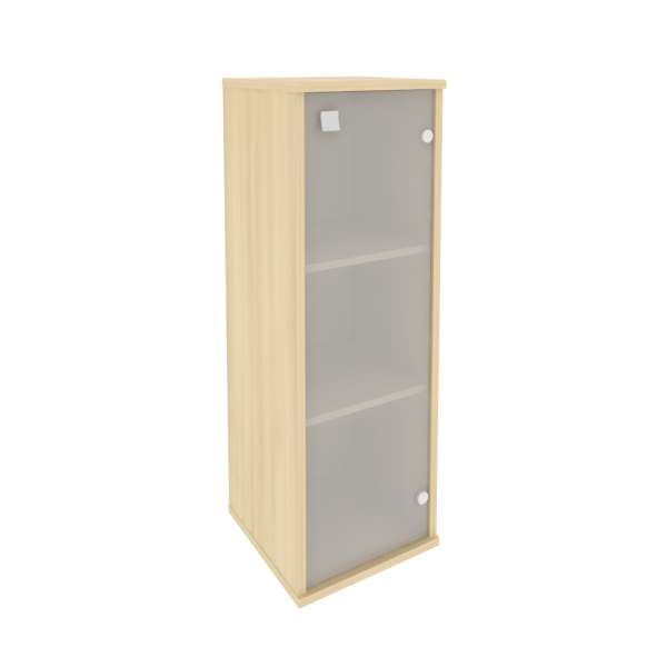 Шкаф средний узкий левый/правый (1 средняя дверь стекло) Л.СУ-2.4 Л/Пр