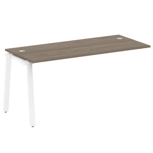 Проходной наборный элемент рабочей станции на А-образном м/к (проходная опора Б.ОСП-72, столешница, БА.ПРС-СП-1.4