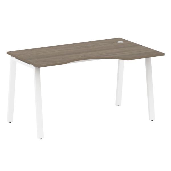 Стол криволинейный правый на А-образном м/к БА.СА-2 Пр