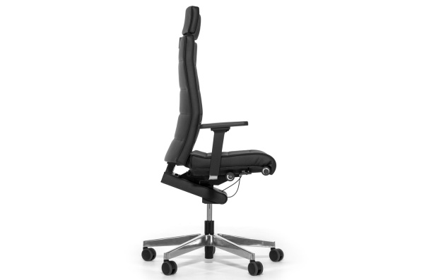 CHAMP КРЕСЛО ВЫСОК.СПИНКА КОЖА ЧЕРНЫЙ/КОЖА 3C22 0781000016 2304 3217 520304 610217 709304 801