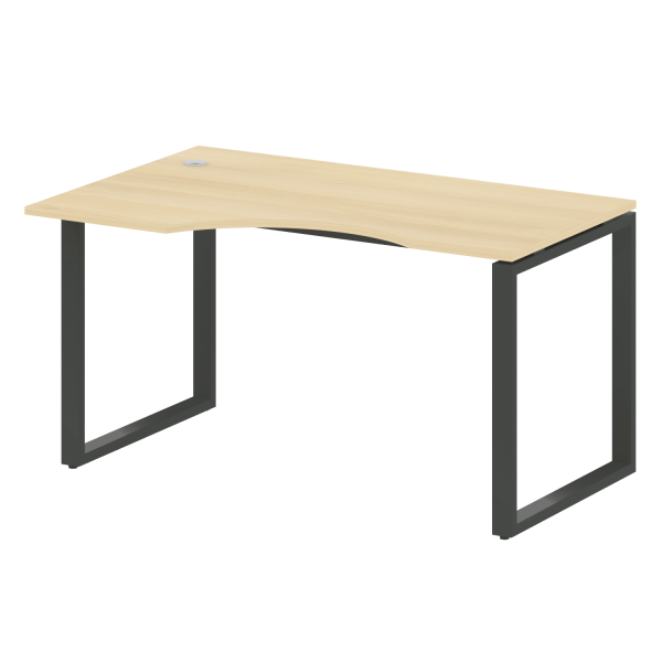 Стол криволинейный левый на О-образном м/к БО.СА-2 Л