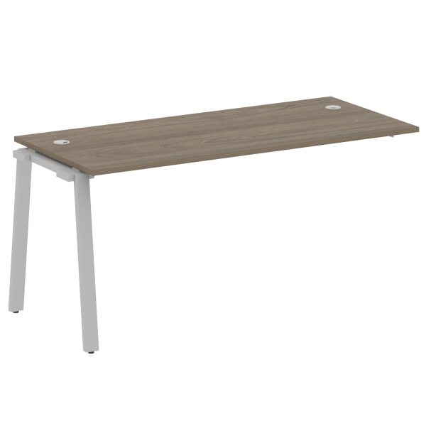 Проходной наборный элемент рабочей станции на А-образном м/к (проходная опора Б.ОСП-72, столешница, БА.ПРС-СП-1.4