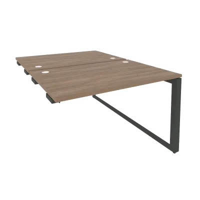 Стол-приставка двойной на О-образном м/к к опорым элем. O.MО-D.SPR-2.8