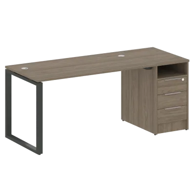 Рабочая станция на О-образном м/к с опорной тумбой БО.РС-СТП -1.3