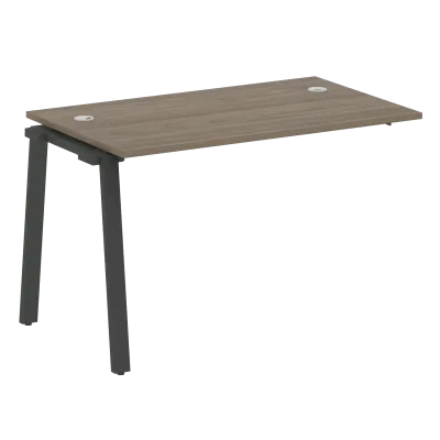 Проходной наборный элемент рабочей станции на А-образном м/к (проходная опора Б.ОСП-72, столешница, БА.ПРС-СП-1.2