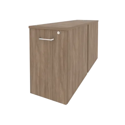 Тумба двойная низкая выдвижная приставная / опорная O.VTPO-2.7