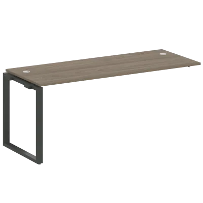 Проходной наборный элемент рабочей станции на О-образном м/к (проходная опора Б.ОСП-72, столешница, БО.ПРС-СП-1.5