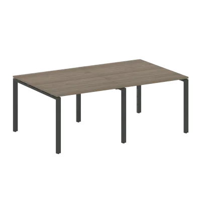 Переговорный стол (2 столешницы) на П-образном м/к БП.ПРГ-2.1