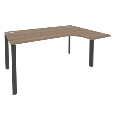Стол эргономичный правый на П-образном м/к O.MP-SA-4R