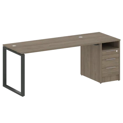 Рабочая станция на О-образном м/к с опорной тумбой БО.РС-СТП -1.4