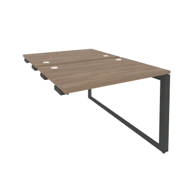 Стол-приставка двойной на О-образном м/к к опорым элем. O.MО-D.SPR-1.7