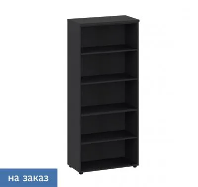 FLEX ШКАФ ВЫСОКИЙ ОТКРЫТЫЙ ГРАФИТ 135H104 151