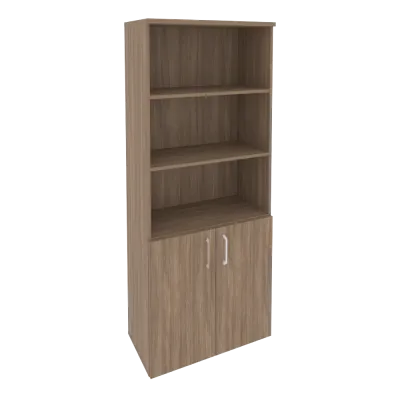 Шкаф высокий широкий (2 низких фасада ЛДСП) O.ST-1.1