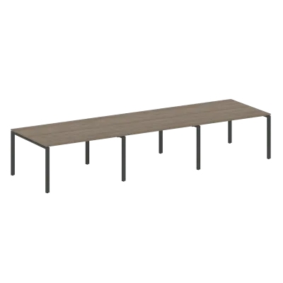 Переговорный стол (3 столешницы) на П-образном м/к БП.ПРГ-3.3