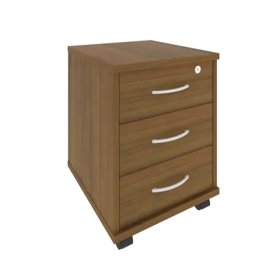 Тумба подкатная (3 ящика фолдинг, с замком) А.ТМ-3F