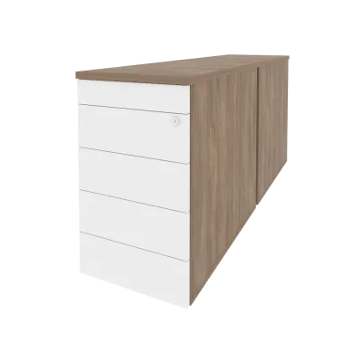 Тумба двойная приставная / опорная (TIP-ON) O.TPO-2.8 TIP