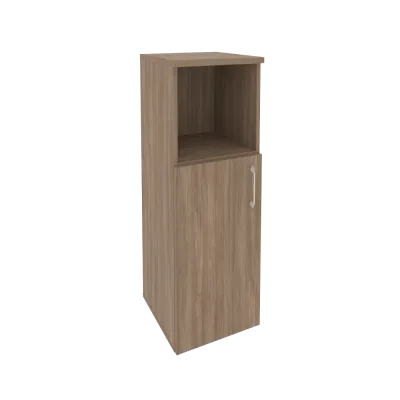 Шкаф средний узкий левый (1 низкий фасад ЛДСП) O.SU-2.1(L)