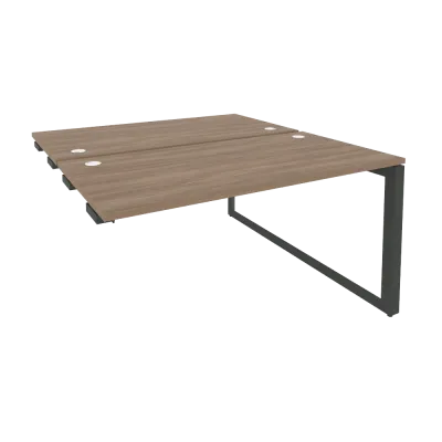 Стол-приставка двойной на О-образном м/к к опорым элем. O.MО-D.SPR-3.7