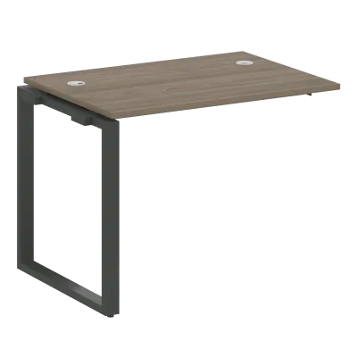 Проходной наборный элемент рабочей станции на О-образном м/к (проходная опора Б.ОСП-72, столешница, БО.ПРС-СП-1.1