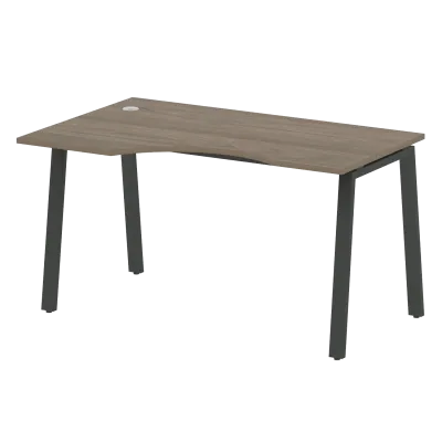 Стол криволинейный левый на А-образном м/к БА.СА-2 Л