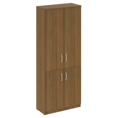 Шкаф высокий широкий (2 низкие двери ЛДСП, 2 средние двери ЛДСП) В.СТ-1.3