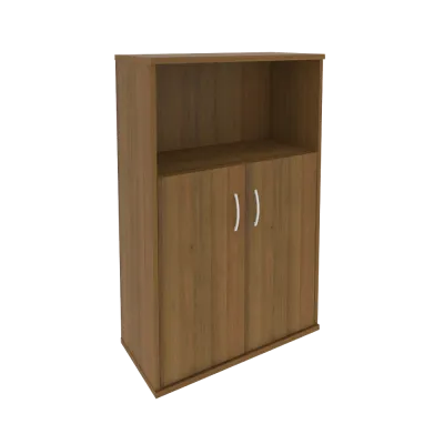 Шкаф средний широкий (2 низкие двери ЛДСП) А.СТ-2.1