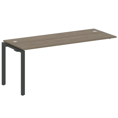 Проходной наборный элемент рабочей станции на П-образном м/к (проходная опора Б.ОСП-72, столешница, БП.ПРС-СП-1.5