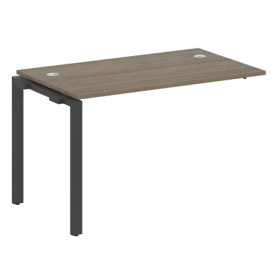 Проходной наборный элемент рабочей станции на П-образном м/к (проходная опора Б.ОСП-72, столешница, БП.ПРС-СП-1.2