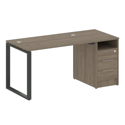 Рабочая станция на О-образном м/к с опорной тумбой БО.РС-СТП -1.2