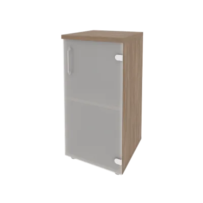 Шкаф низкий узкий правый (1 низкий фасад стекло) O.SU-3.2(R)