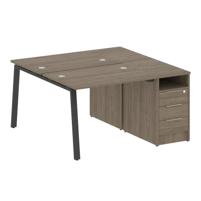 Рабочая станция на А-образном м/к с опорной тумбой БА.РС-СТП-2.1