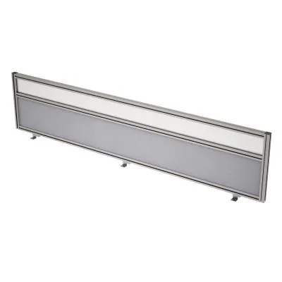 Барьер фронтальный, ткань+мат.стекло в алюминевом профиле 9БТС.0418.6