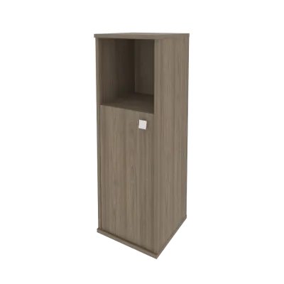 Шкаф средний узкий левый/правый (1 низкая дверь ЛДСП) Л.СУ-2.1 Л/Пр