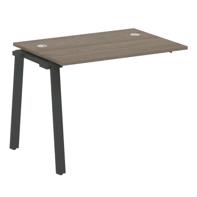 Проходной наборный элемент рабочей станции на А-образном м/к (проходная опора Б.ОСП-72, столешница, БА.ПРС-СП-1.1