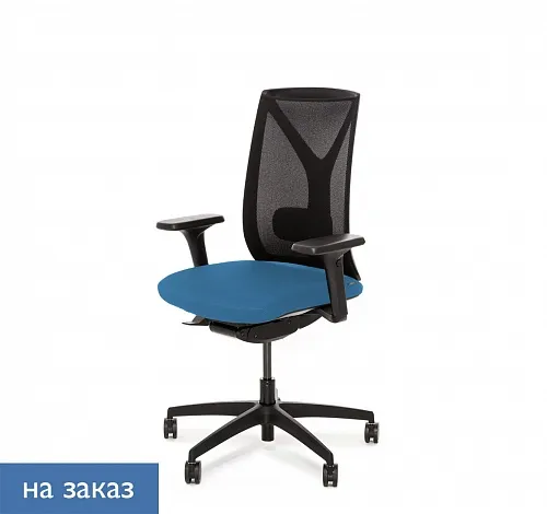 DION M Кресло,синх, 1D, черн  DION MeshBl 870 1D black 