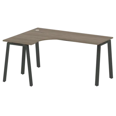 Стол криволинейный левый на А-образном м/к БА.СА-4 Л