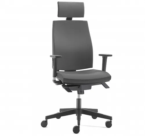 JOB Кресло перм, 3D, черн,подг JOB 215 3D black MH headrest