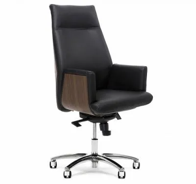 ZEUS/A КРЕСЛО РУКОВОДИТ Ч/ОРЕХ ОРЕХ/ЧЕРНЫЙ ZEUS/A NUT Dakota black