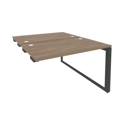 Стол-приставка двойной на О-образном м/к к опорым элем. O.MО-D.SPR-2.7