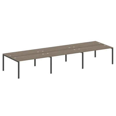 Рабочая станция на 6 раб.мест на П-образном м/к БП.СМ-6.4