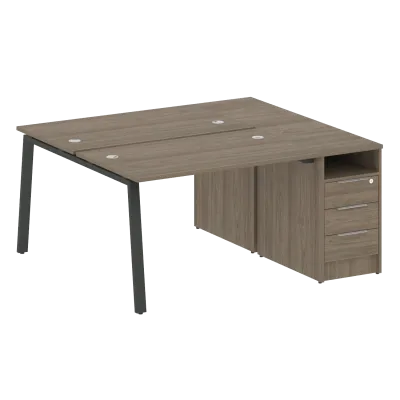 Рабочая станция на А-образном м/к с опорной тумбой БА.РС-СТП-2.2