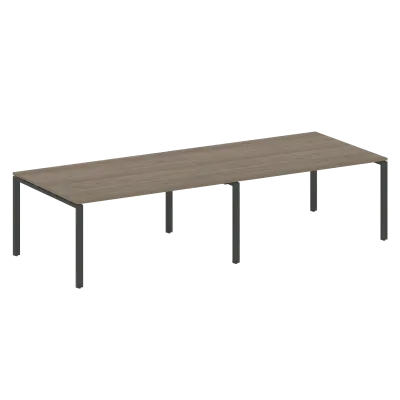 Переговорный стол (2 столешницы) на П-образном м/к БП.ПРГ-2.4